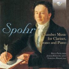 SPOHR - CHAMBER MUSIC FOR CLARINET, SOPRANO AND PIANO CD PARISI, KLISOWSKA, BISSANTI