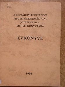 Dankó József - A Komárom-Esztergom Megyei Önkormányzat József Attila Megyei Könyvtára évkönyve 1996 [antikvár]