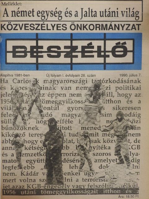 Gyarmati György - Beszélő 1990. (nem teljes évfolyam) [antikvár]