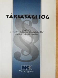 Társasági jog [antikvár]