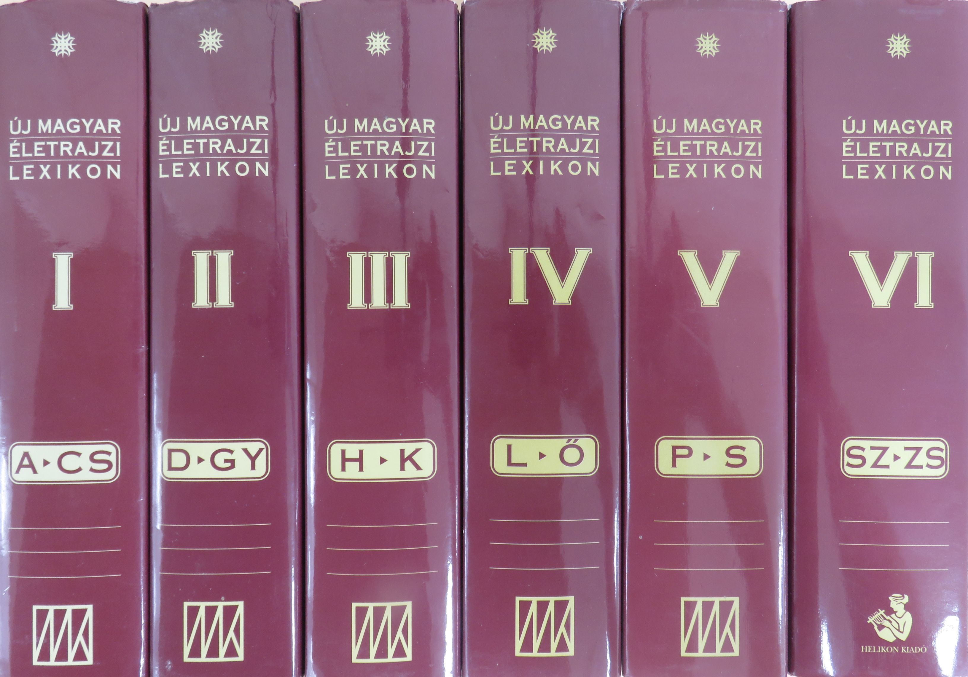 Új magyar életrajzi lexikon I-VI. [antikvár]