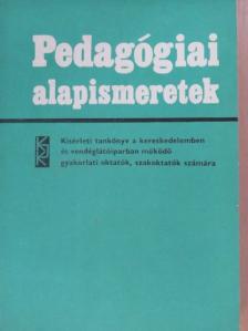 Dékán István - Pedagógiai alapismeretek [antikvár]
