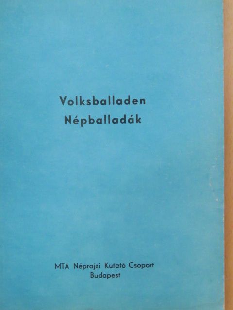 Népballadák [antikvár]