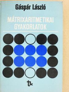 Dr. Gáspár László - Mátrixaritmetikai gyakorlatok [antikvár]