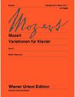 MOZART, W,A, - VARIATIONEN FÜR KLAVIER BAND 1 (MÜLLER/SEEMANN) WIENER URTEXT