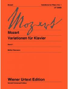 MOZART, W,A, - VARIATIONEN FÜR KLAVIER BAND 1 (MÜLLER/SEEMANN) WIENER URTEXT