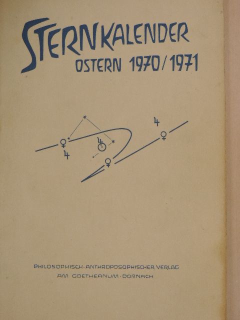 Adelheid Petersen - Sternkalender Ostern 1970/1971 [antikvár]
