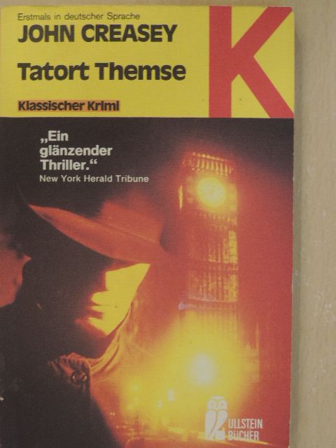 John Creasey - Tatort Themse [antikvár]