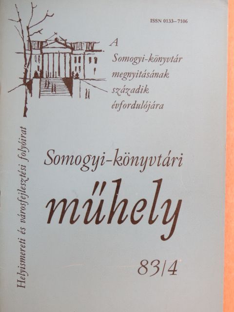 Ábrahám István - Somogyi-könyvtári műhely 83/4 [antikvár]
