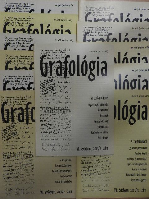 Bagdy Emőke - Grafológia 2001. január-december [antikvár]