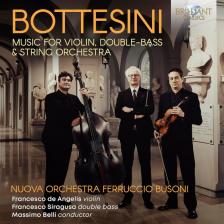 BOTTESINI - MUSIC FOR VIOLIN, DOUBLE BASS AND STRINGS CD