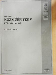 Czikó Miklós - Közműépítés V. [antikvár]