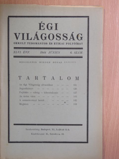 Gyárfás Lajos - Égi világosság 1944. június [antikvár]
