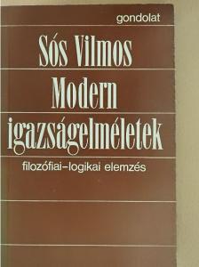Sós Vilmos - Modern igazságelméletek [antikvár]
