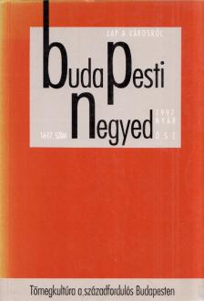 Budapesti Negyed 16-17. 1997. nyár-ősz [antikvár]