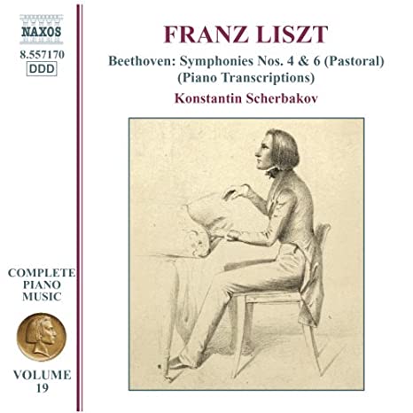 LISZT - BEETHOVEN: SYMPHONYES NOS.4&6 - PIANO TRANSCRIPTION CD