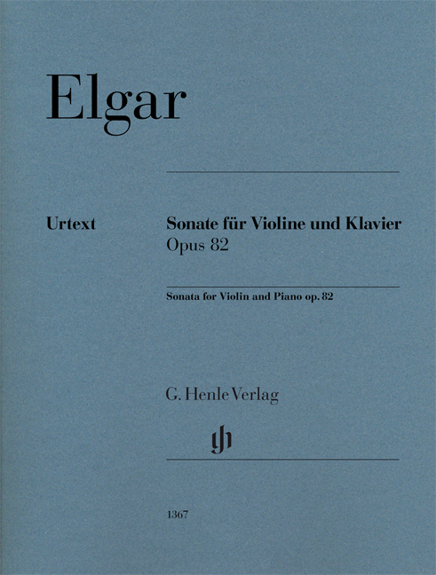 ELGAR - SONATE FÜR VIOLINE UND KLAVIER OP.82