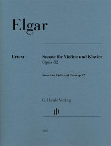 ELGAR - SONATE FÜR VIOLINE UND KLAVIER OP.82