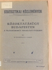 Dr. Illyefalvi I. Lajos - A közoktatásügy Budapesten [antikvár]