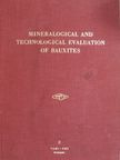 Gy. Bárdossy - Mineralogical and Technological Evaluation of Bauxites [antikvár]