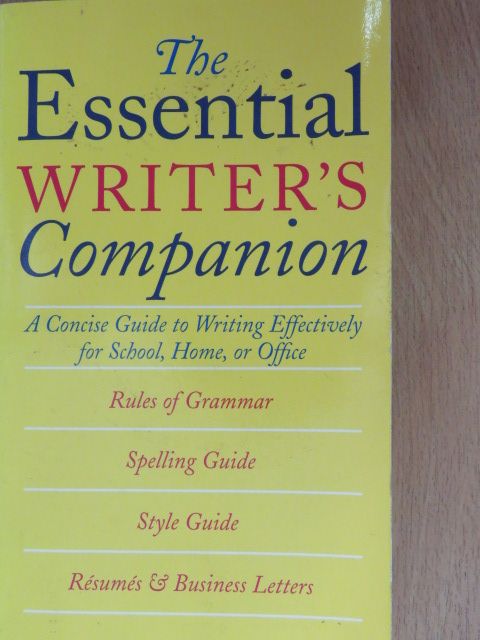 The Essential Writer's Companion [antikvár]