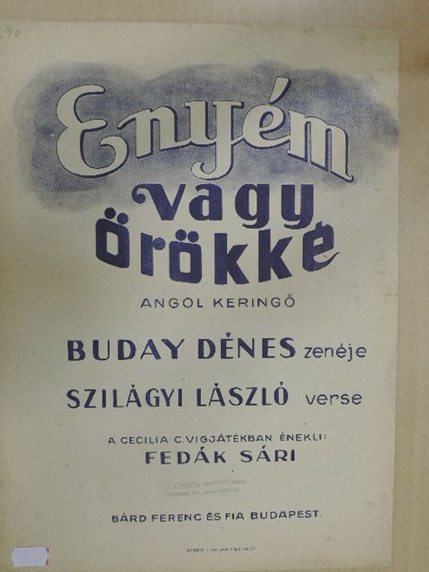 Buday Dénes - Enyém vagy örökké [antikvár]