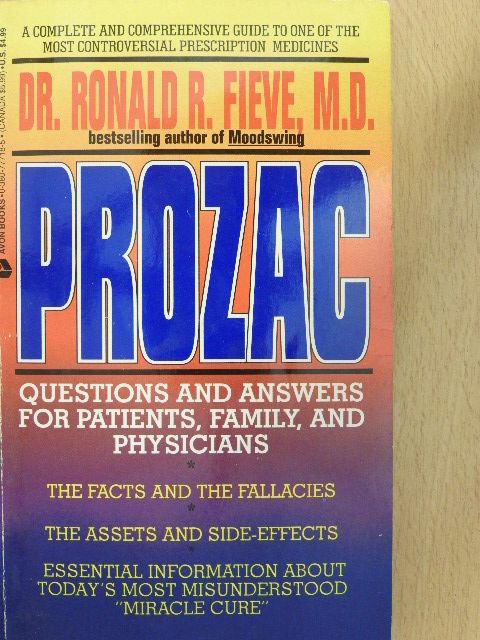 Dr. Ronald R. Fieve - Prozac [antikvár]