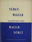 Német-magyar és magyar-német kőzetmechanikai szótár [antikvár]