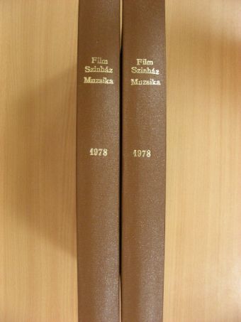 Baló Júlia - Film-Színház-Muzsika 1978. január-december I-II. [antikvár]