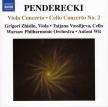 PENDERECKI - VIOLA CONCERTO - CELLO CONCERTO NO.2 CD GRIGORI ZHISLIN, TATJANA VASSILJEVA
