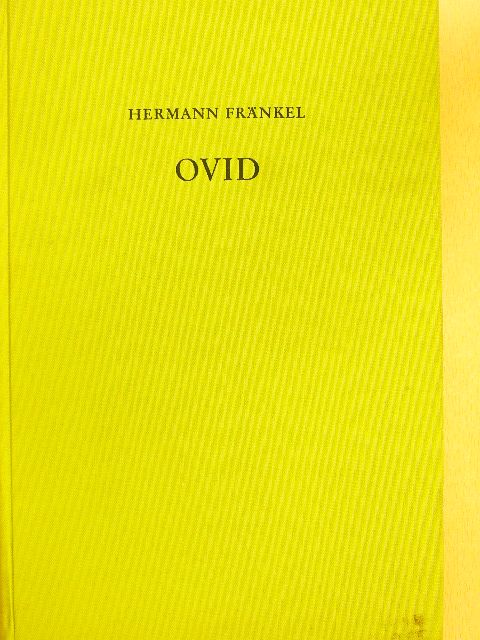 Hermann Fränkel - Ovid [antikvár]