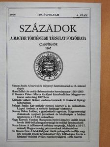 Balogh Judit - Századok 2006/4. [antikvár]