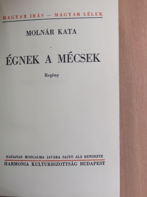 Molnár Kata - Égnek a mécsek [antikvár]