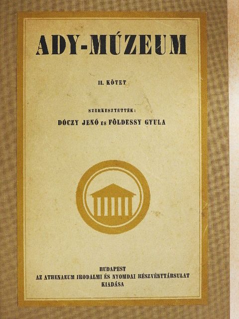 Ady Lajos - Ady-Múzeum II. [antikvár]