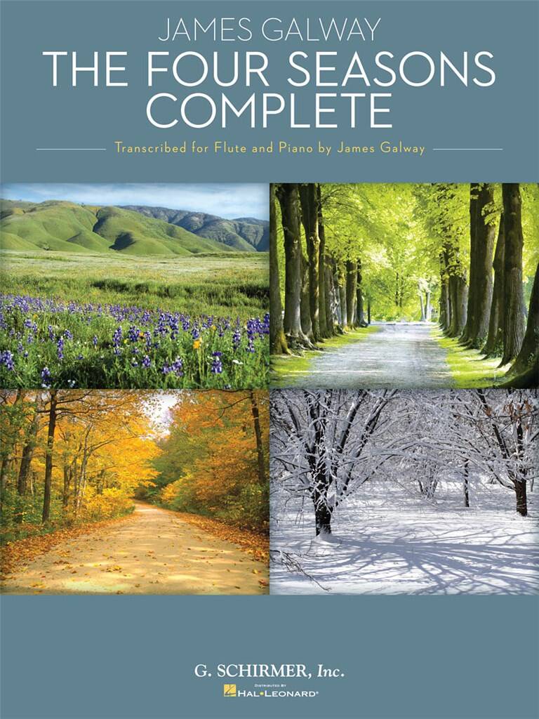 Vivaldi - THE FOUR SEASONS COMPLETE TRANSCRIBED FOR FLUTE AND PIANO BY JAMES GALWAY