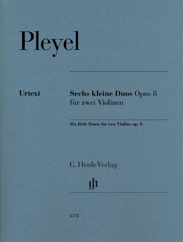 PLEYEL - SECHS KLEINE DUOS OP.8 FÜR ZWEI VIOLINEN