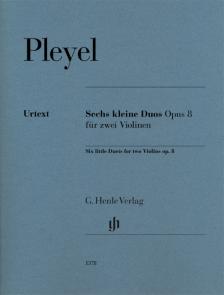 PLEYEL - SECHS KLEINE DUOS OP.8 FÜR ZWEI VIOLINEN