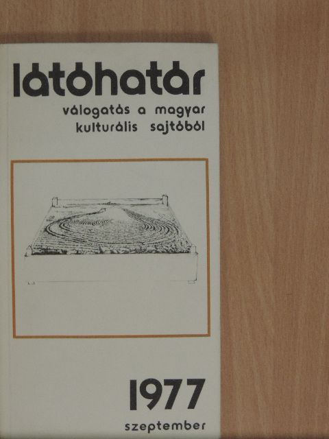 Bertók László - Látóhatár 1977. szeptember [antikvár]