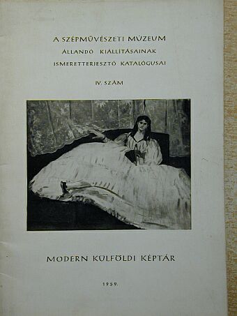 Modern külföldi képtár [antikvár]