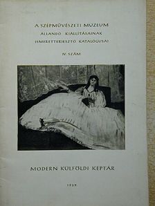 Modern külföldi képtár [antikvár]