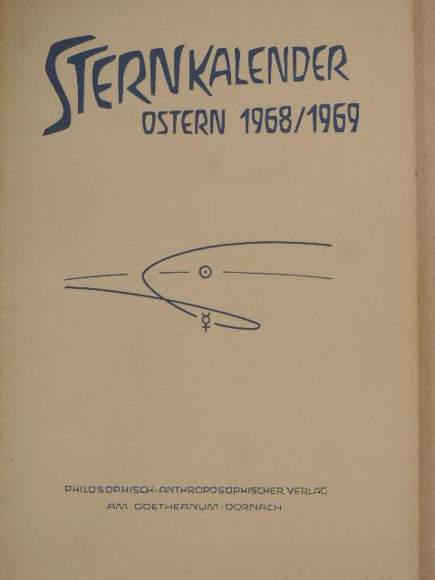 Emma Krell-Werth - Sternkalender Ostern 1968/1969 [antikvár]