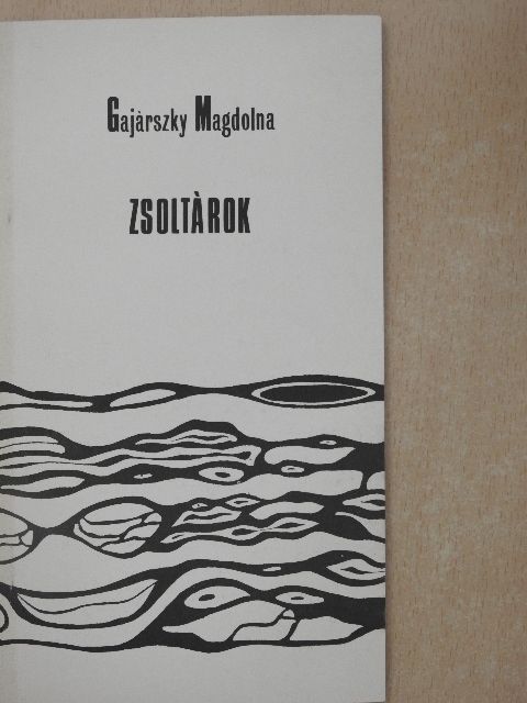 Gajárszky Magdolna - Zsoltárok [antikvár]