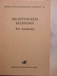 Antoine Léon - Felnőttnevelés külföldön [antikvár]