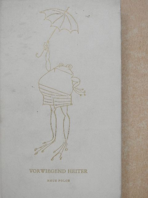 Erich Kästner - Vorwiegend heiter [antikvár]
