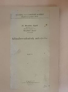 Dr. Macskássy Árpád - Klimaberendezések méretezése [antikvár]