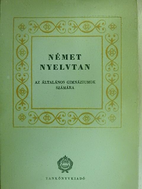 Paulinyi Zoltán - Német nyelvtan [antikvár]