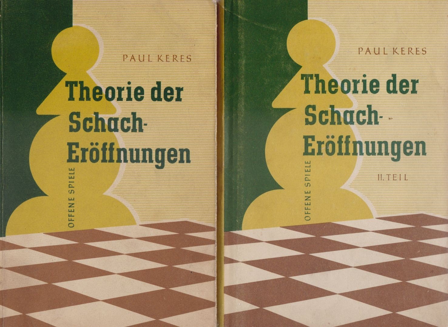 Keres, Paul - Theorie der Schacheröffnungen I-II. [antikvár]