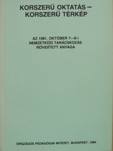 Bezzeg Mária - Korszerű oktatás - korszerű térkép [antikvár]