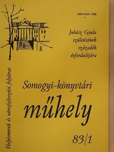 Bálint Sándor - Somogyi-könyvtári műhely 83/1 [antikvár]