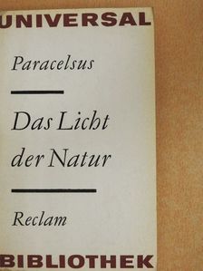 Paracelsus - Das Licht der Natur [antikvár]